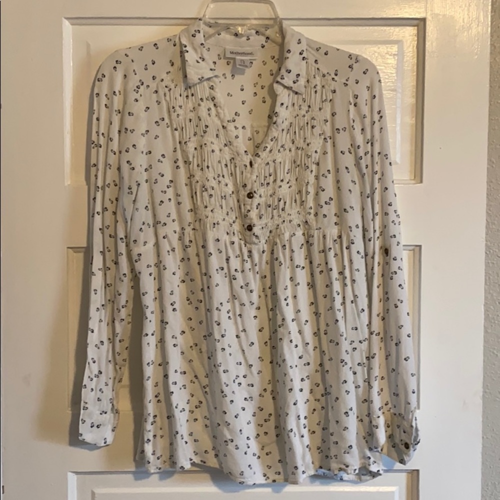 Motherhood maternity blouse